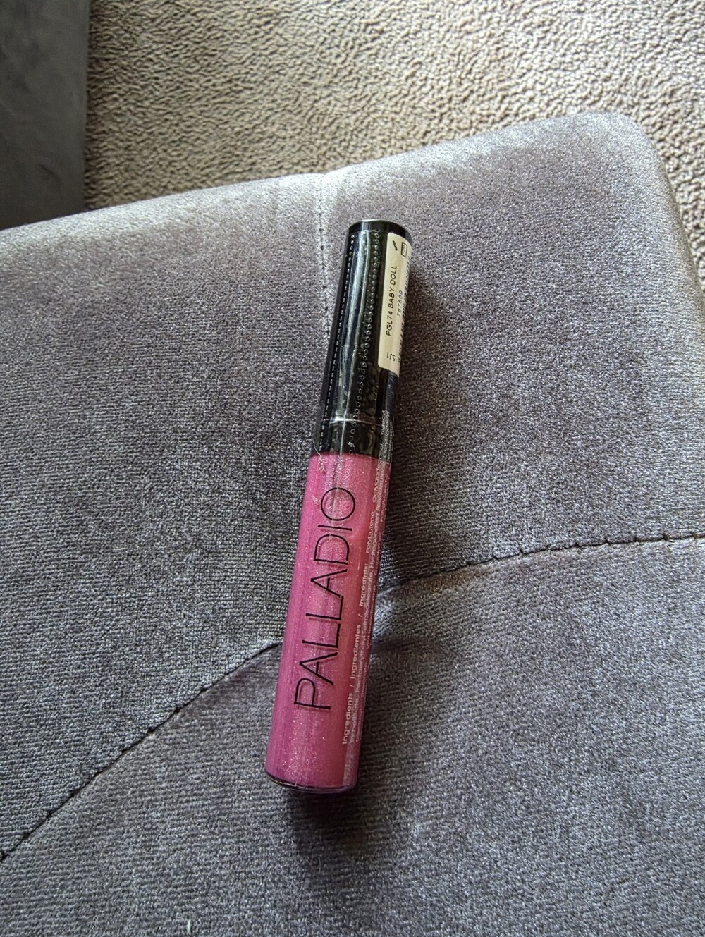 Palladio Lip Gloss Non-Sticky Softens Lips with Beautiful Shiny Finish baby doll